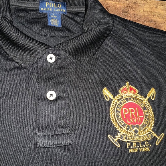 Ralph Lauren Other - Kid’s (Large) Polo Ralph Lauren Black Polo Crest Shirt